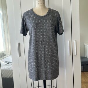 Short sleeve tunic dress